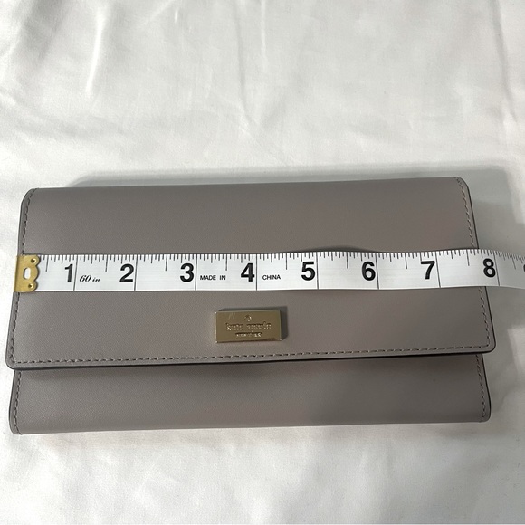 EUC Kate Spade Long Foldover Wallet - Picture 6 of 8